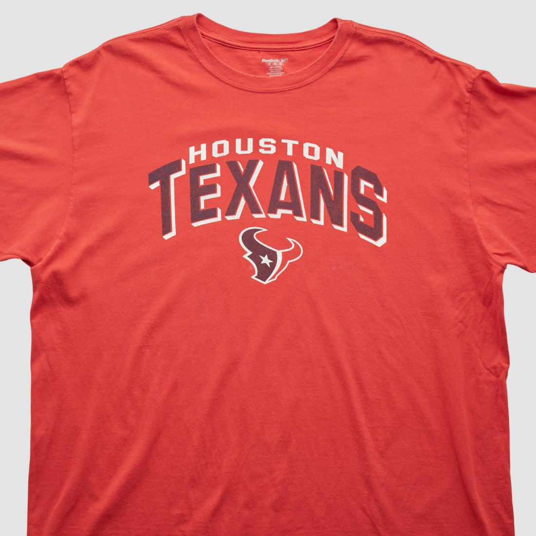 Houston Texans Reebok 2000s T-shirt - Red Vintage - Fanatics