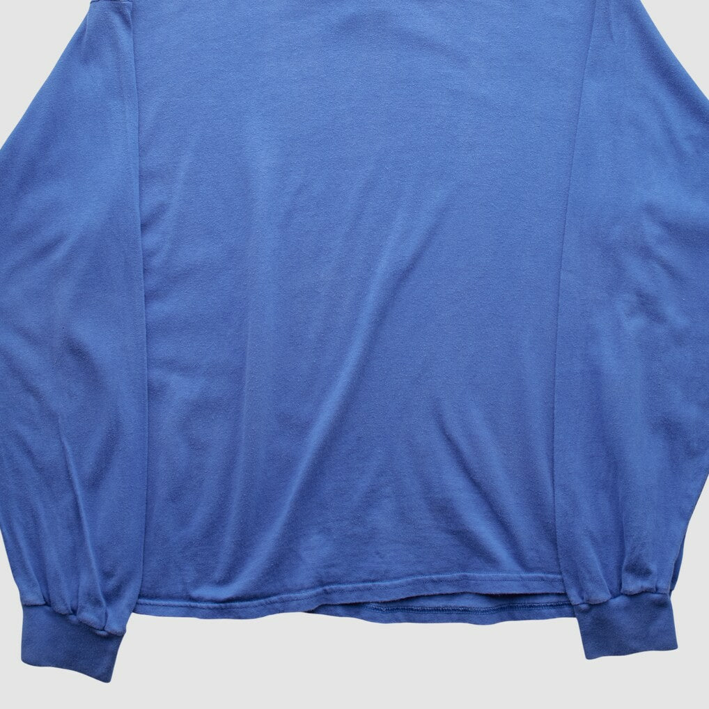 New England Patriots Champion 90s Long Sleeve T-shirt - Blue Vintage - Fanatics