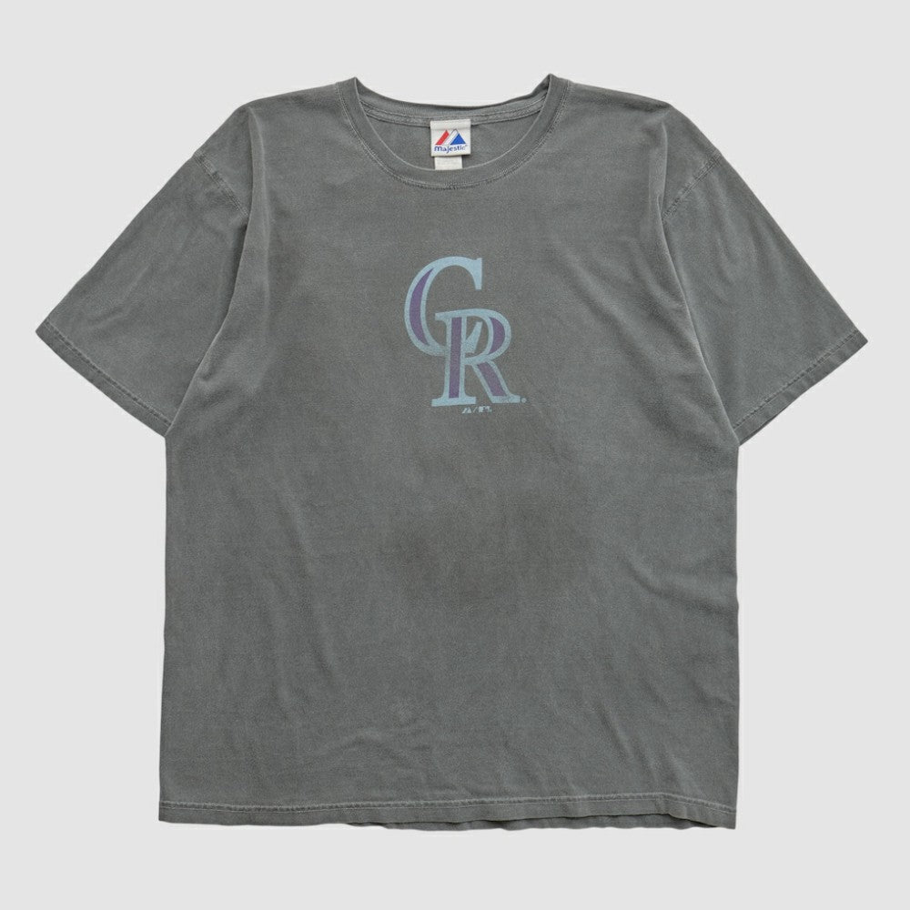 Colorado Rockies Majestic 2000s T-shirt for sale