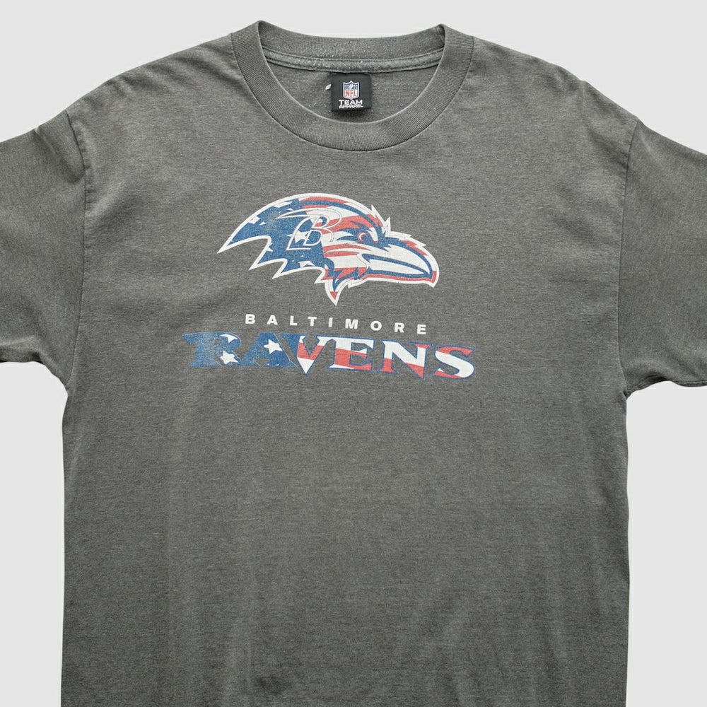 Baltimore Ravens NFL 2010s T-shirt - Dark Heather Gray Vintage - Fanatics