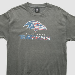 Baltimore Ravens NFL 2010s T-shirt - Dark Heather Gray Vintage - Fanatics