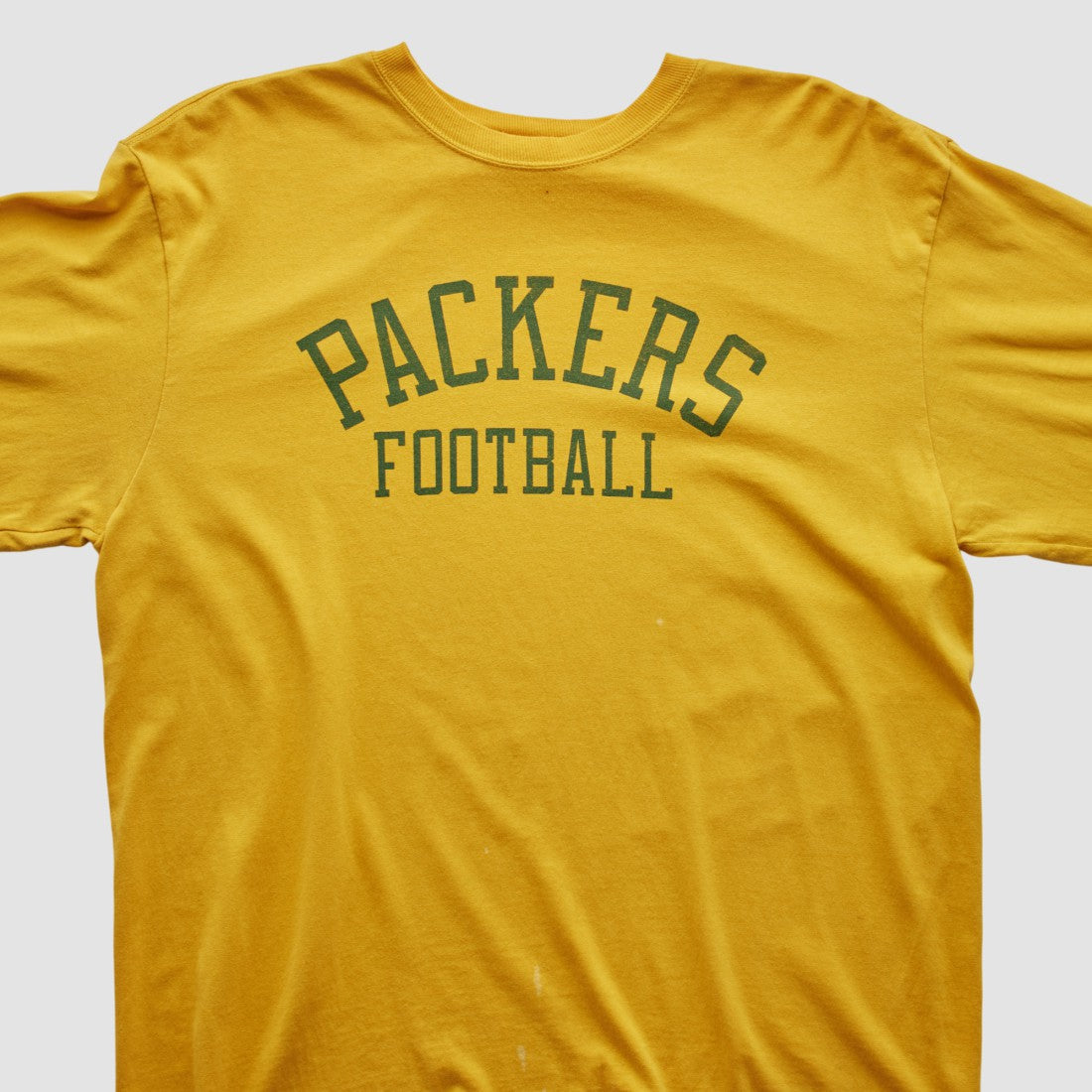Green Bay Packers Reebok 2000s Long Sleeve T-shirt - Yellow Vintage - Fanatics
