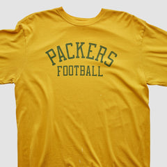 Green Bay Packers Reebok 2000s Long Sleeve T-shirt - Yellow Vintage - Fanatics