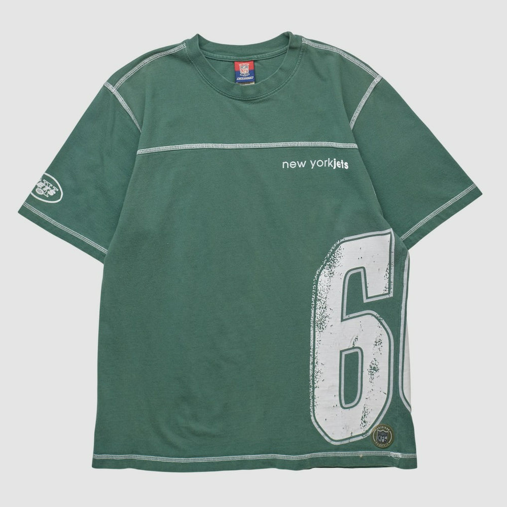 New York Jets Reebok 2000s T-shirt - Green Vintage - Fanatics