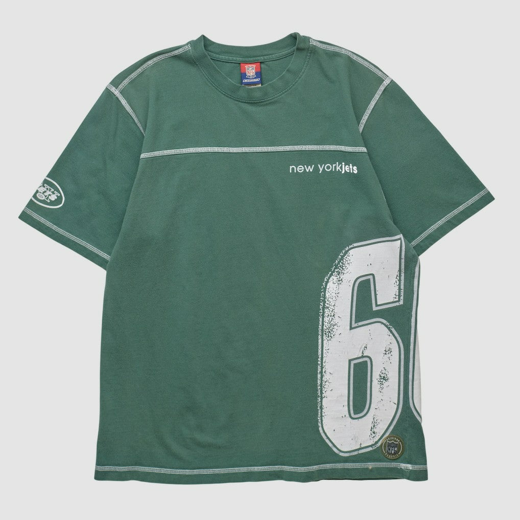 New York Jets Reebok 2000s T-shirt - Green Vintage - Fanatics