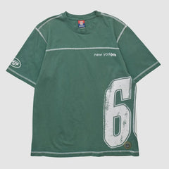 New York Jets Reebok 2000s T-shirt - Green Vintage - Fanatics