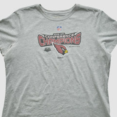 Arizona Cardinals Reebok 2008 T-shirt - Heather Gray Vintage - Fanatics