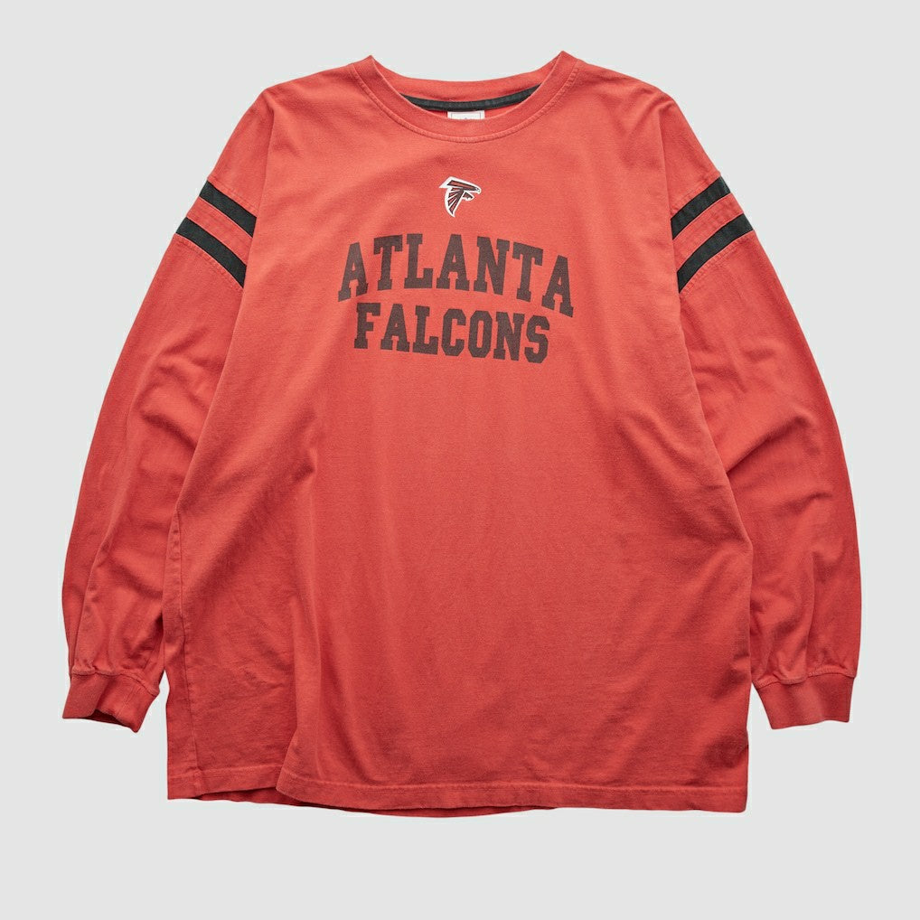 Atlanta Falcons NFL 2000s Long Sleeve T-shirt - Red Vintage - Fanatics