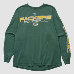 Green Bay Packers NFL 2000s Long Sleeve T-shirt - Green Vintage - Fanatics