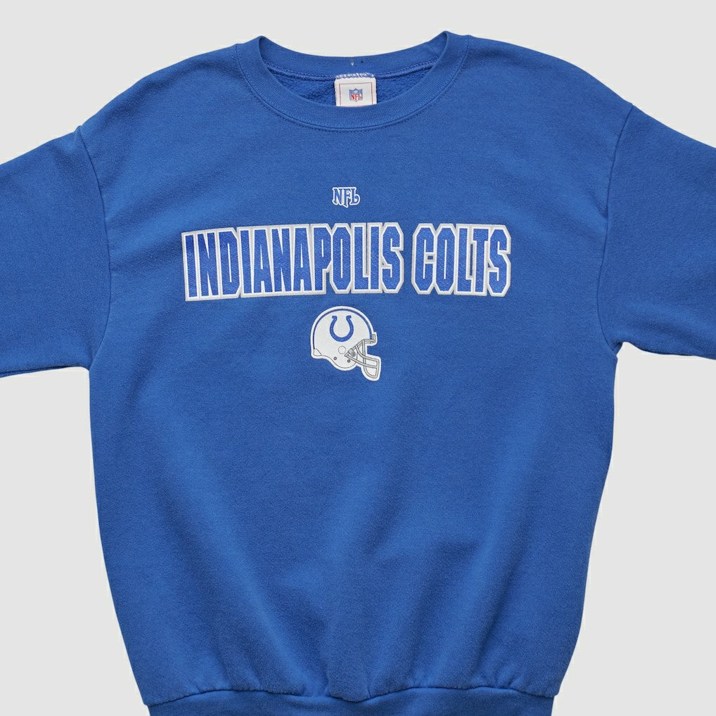 Indianapolis Colts NFL 2000s Pullover Sweatshirt - Blue Vintage - Fanatics