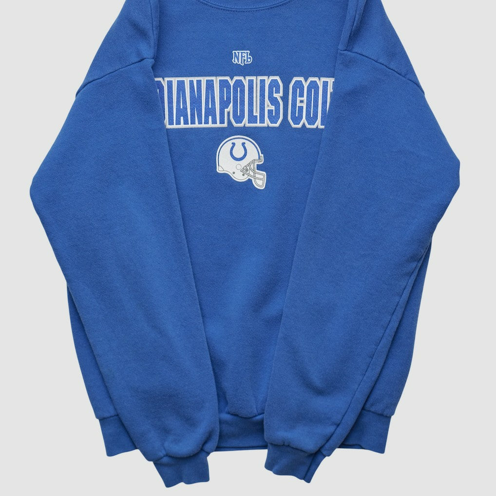Indianapolis Colts NFL 2000s Pullover Sweatshirt - Blue Vintage - Fanatics