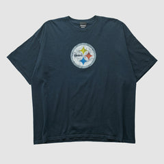 Pittsburgh Steelers Reebok 2000s T-shirt - Black Vintage - Fanatics
