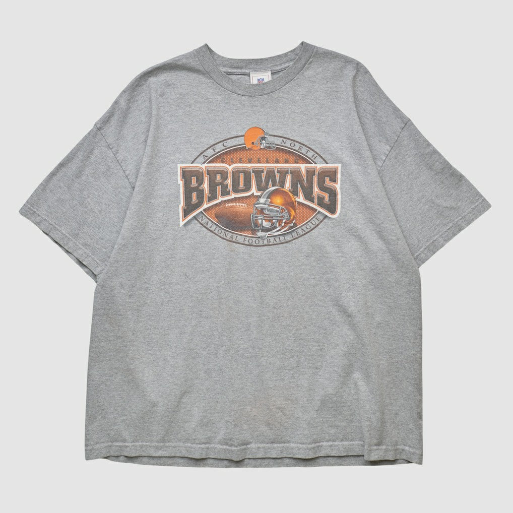 Cleveland Browns NFL 2000s T-shirt - Heather Gray Vintage - Fanatics