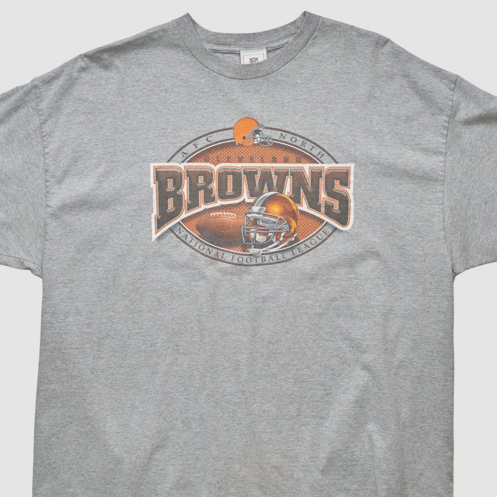 Cleveland Browns NFL 2000s T-shirt - Heather Gray Vintage - Fanatics