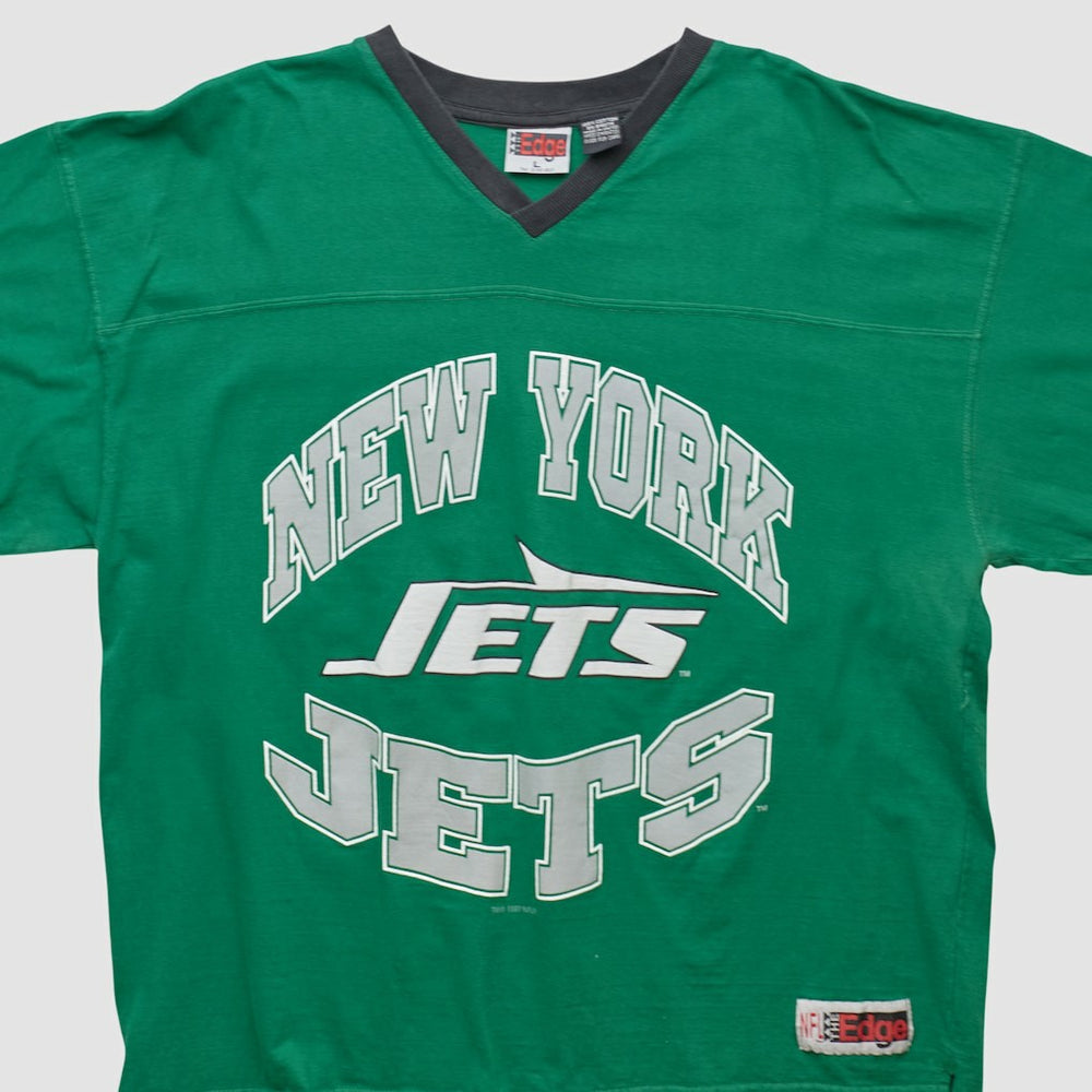 New York Jets The Edge 1997 T-shirt - Green Vintage - Fanatics