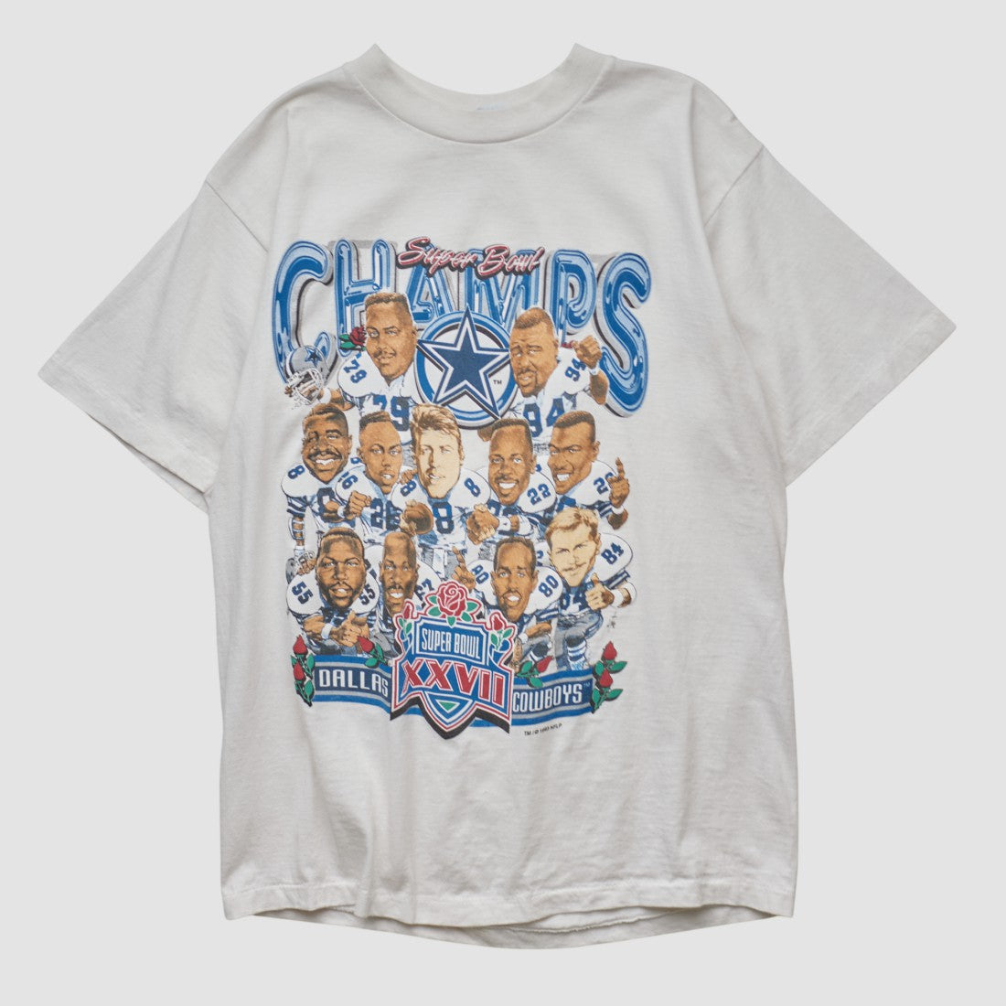 Dallas Cowboysm Sportswear 1993 T-shirt - White Vintage - Fanatics