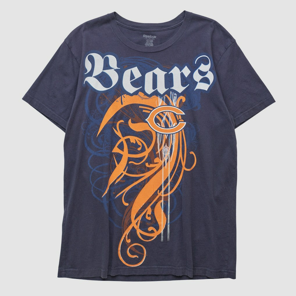 Chicago Bears Reebok 2000s T-shirt - Navy Vintage - Fanatics