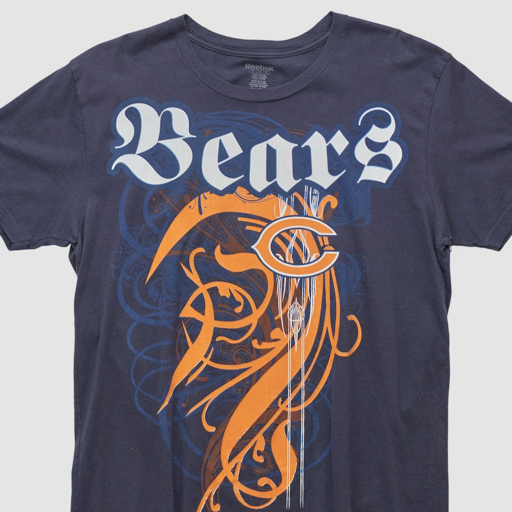 Chicago Bears Reebok 2000s T-shirt - Navy Vintage - Fanatics