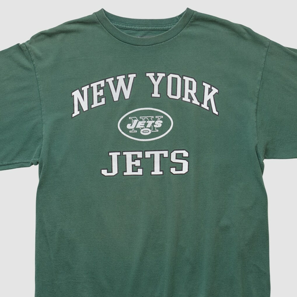 New York Jets NFL 2000s Long Sleeve T-shirt - Green Vintage - Fanatics