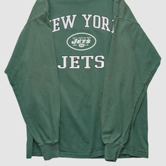 New York Jets NFL 2000s Long Sleeve T-shirt - Green Vintage - Fanatics