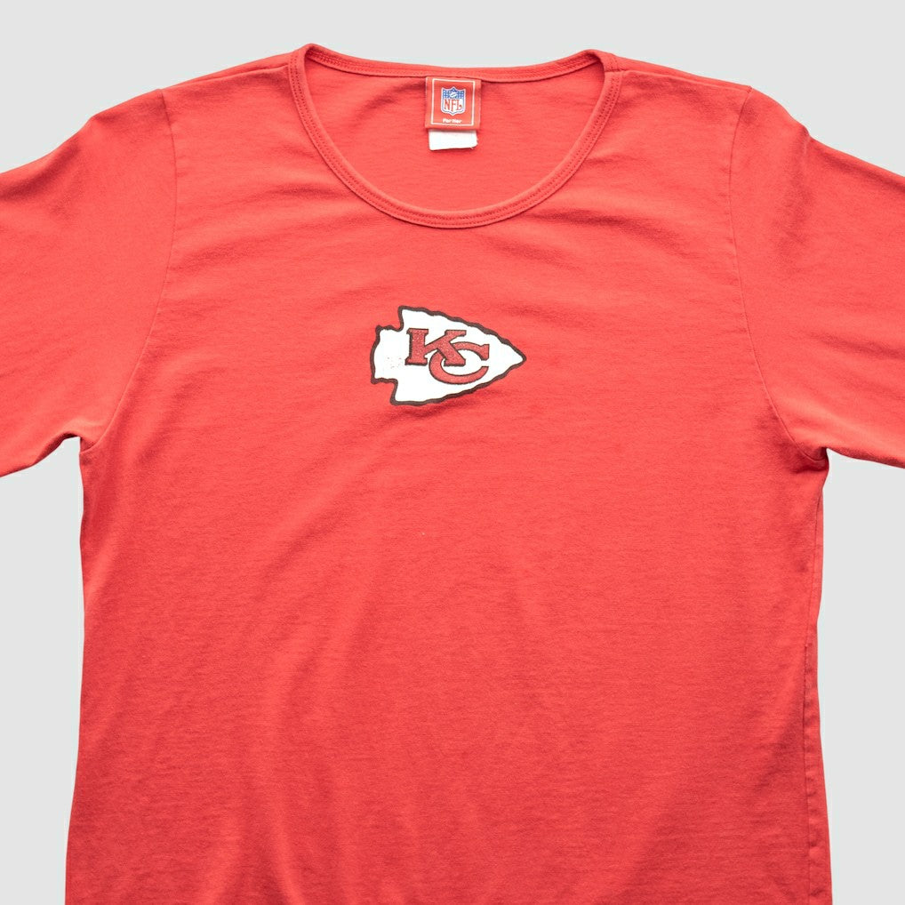 Kansas City Chiefs NFL 2000s Long Sleeve T-shirt - Red Vintage - Fanatics