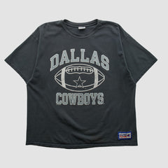 Dallas Cowboys Champion 90s T-shirt - Black Vintage - Fanatics
