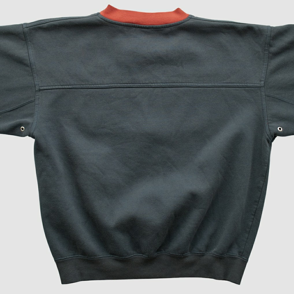 New York Giants Lee Apparel 90s Pullover Sweatshirt - Charcoal Vintage - Fanatics