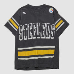 Pittsburgh Steelers Pro Player 90s T-shirt - Black Vintage - Fanatics