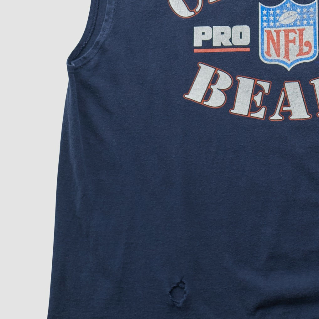 Chicago Bears Champion 90s Tank - Navy Vintage - Fanatics
