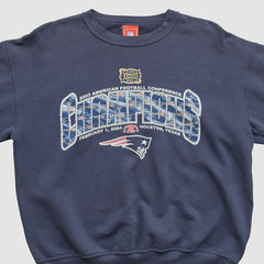 New England Patriots NFL 2003 Pullover Sweatshirt - Navy Vintage - Fanatics