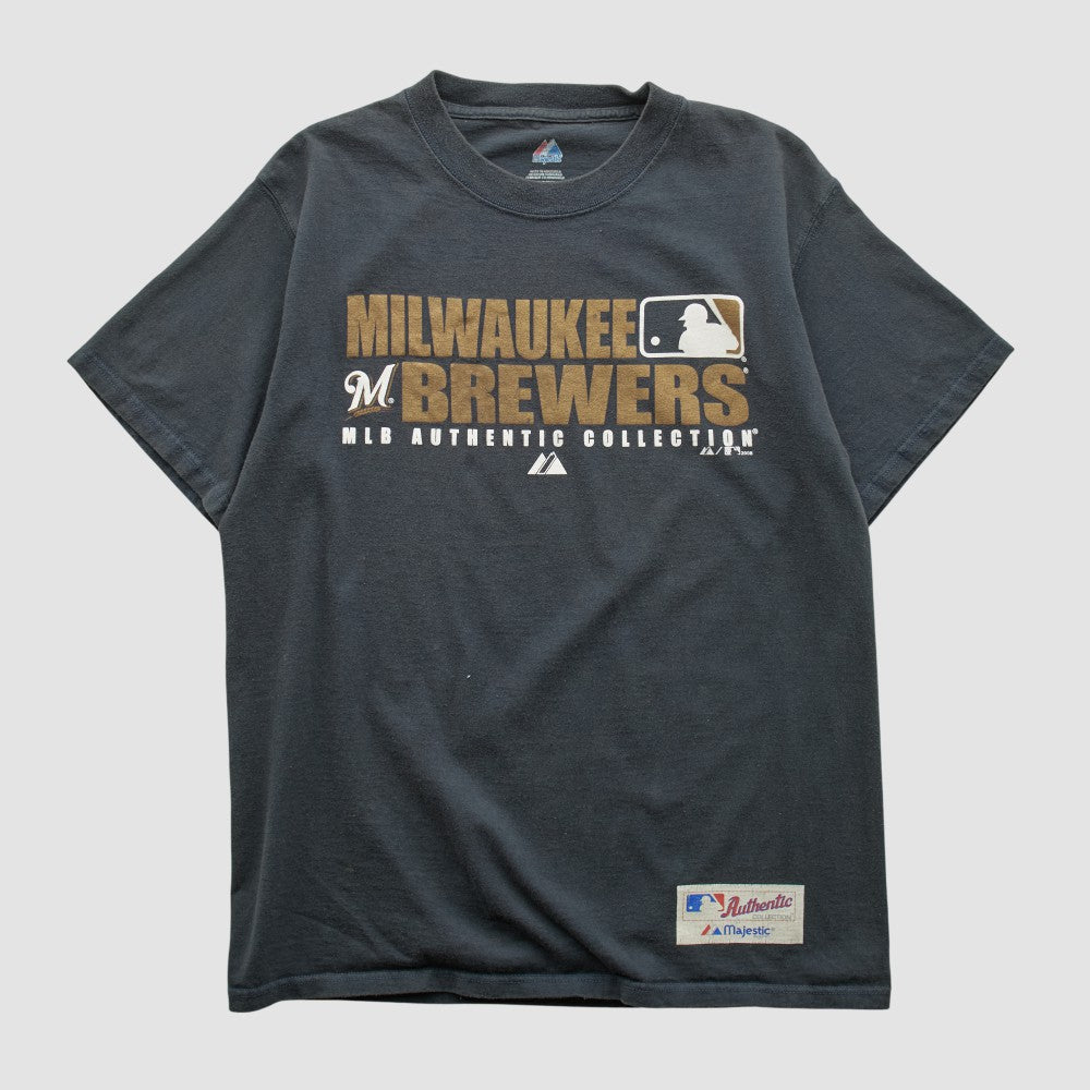 Milwaukee Brewers Majestic 2008 T-shirt Online