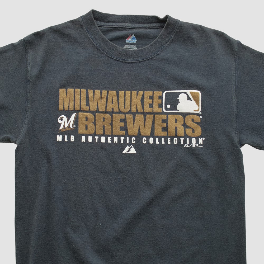 Milwaukee Brewers Majestic 2008 T-shirt Online