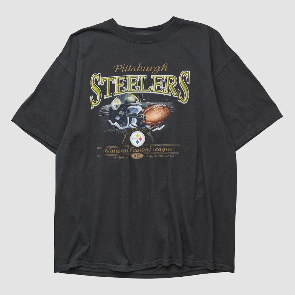 Pittsburgh Steelers NFL 2000s T-shirt - Black Vintage - Fanatics