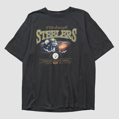 Pittsburgh Steelers NFL 2000s T-shirt - Black Vintage - Fanatics