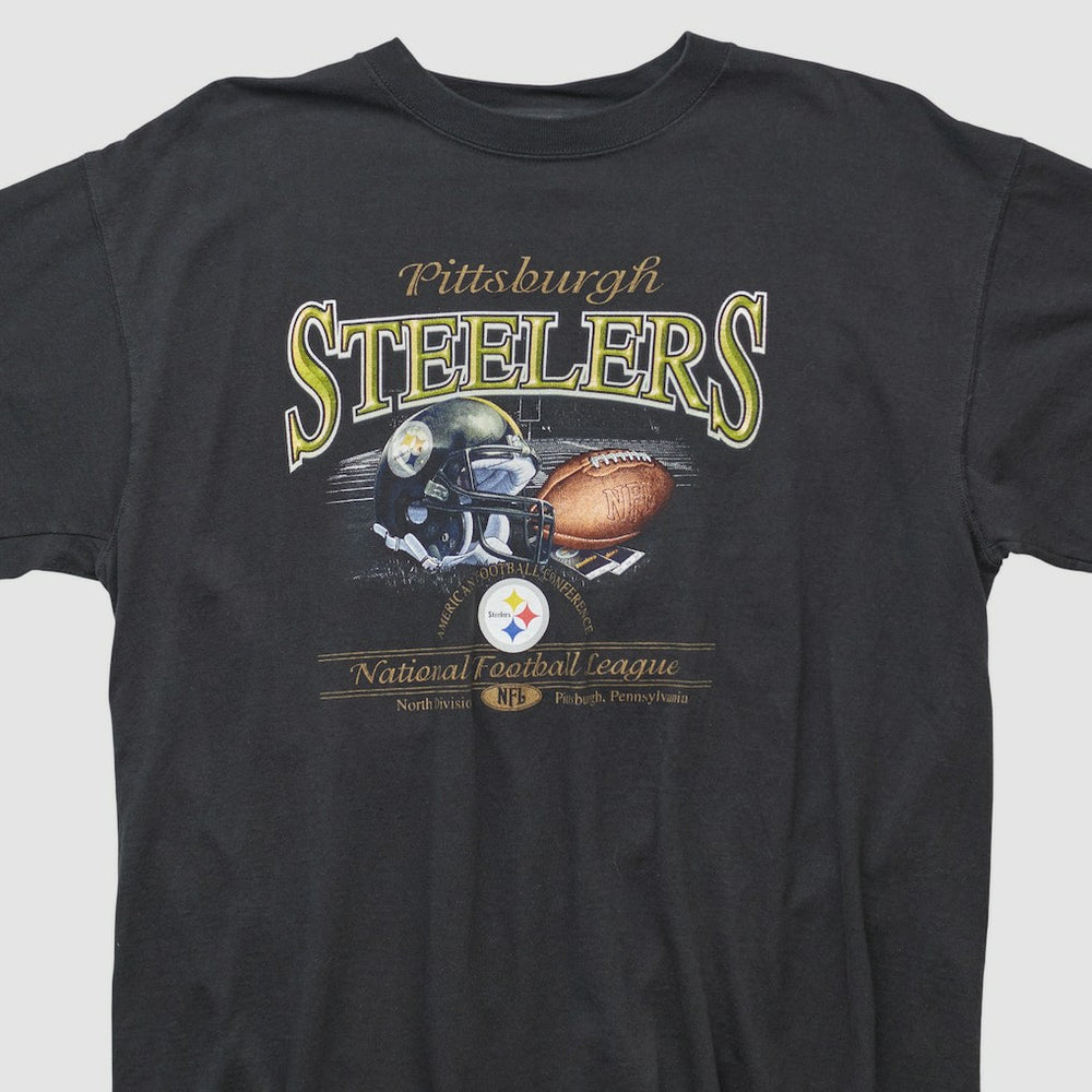 Pittsburgh Steelers NFL 2000s T-shirt - Black Vintage - Fanatics