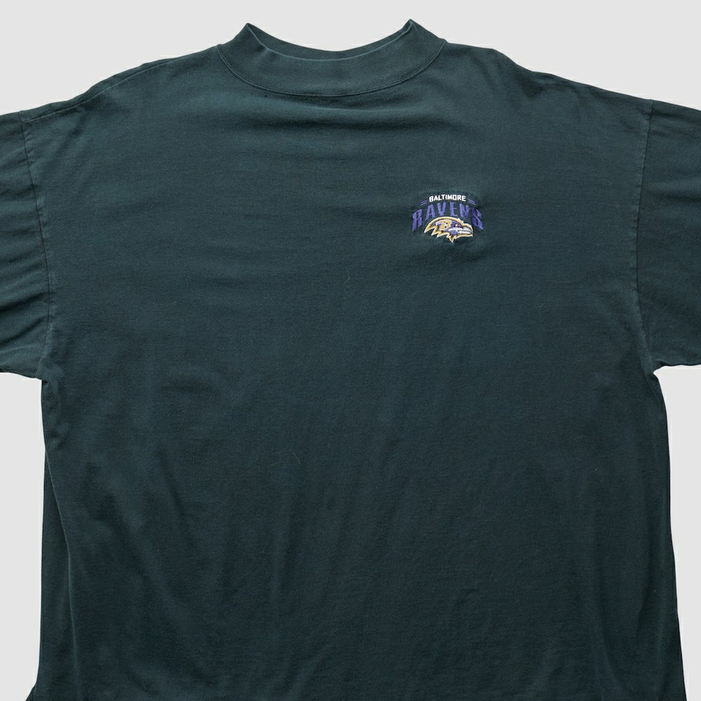 Baltimore Ravens 90s Long Sleeve T-shirt - Black Vintage - Fanatics