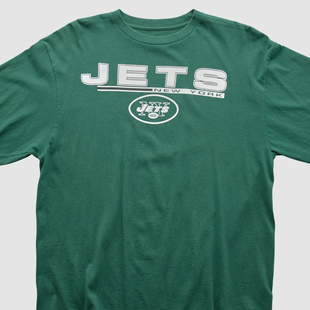 New York Jets Majestic 2010s Long Sleeve T-shirt - Green Vintage - Fanatics