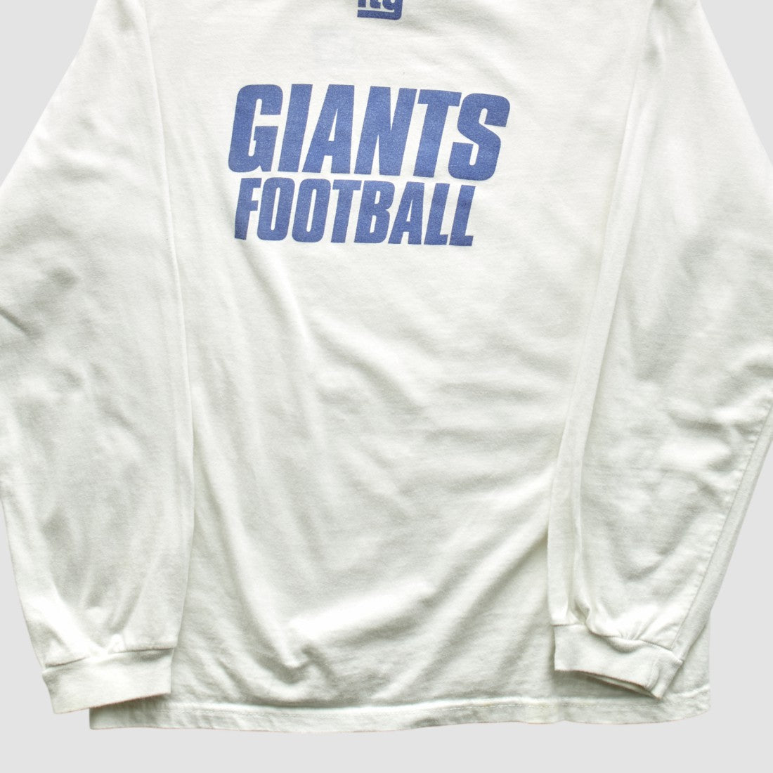 New York Giants 2000s Long Sleeve T-shirt - White Vintage - Fanatics