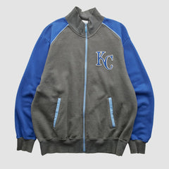 Kansas City Royals Majestic 2000s Full Zip Sweatshirt Sale
