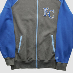 Kansas City Royals Majestic 2000s Full Zip Sweatshirt Sale