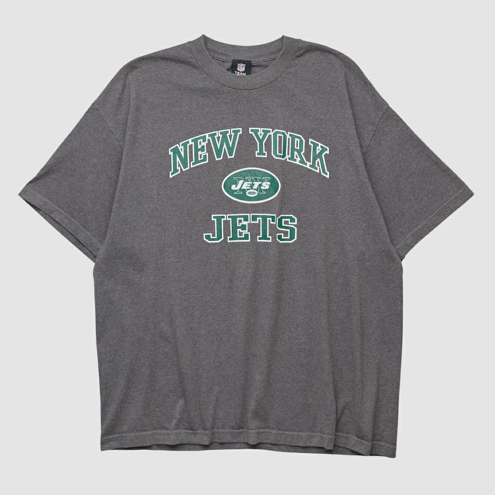 New York Jets NFL 2010s T-shirt - Dark Heather Gray Vintage - Fanatics