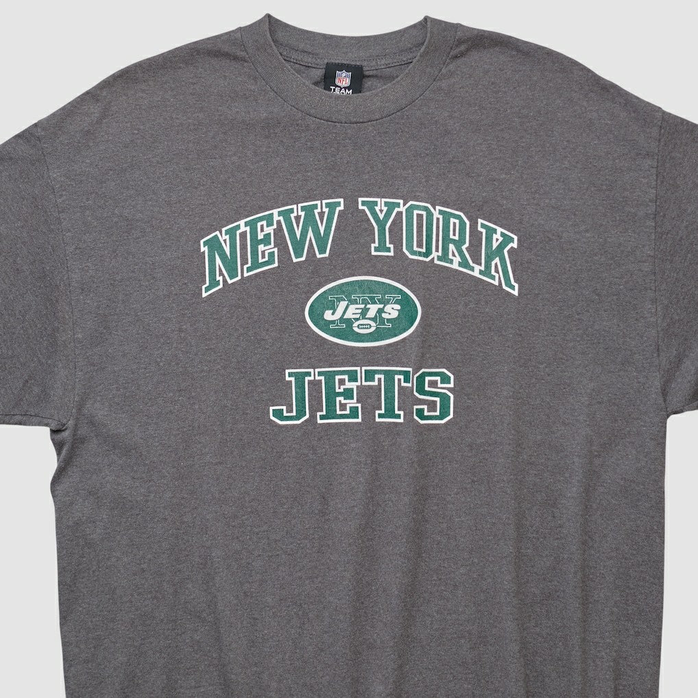 New York Jets NFL 2010s T-shirt - Dark Heather Gray Vintage - Fanatics