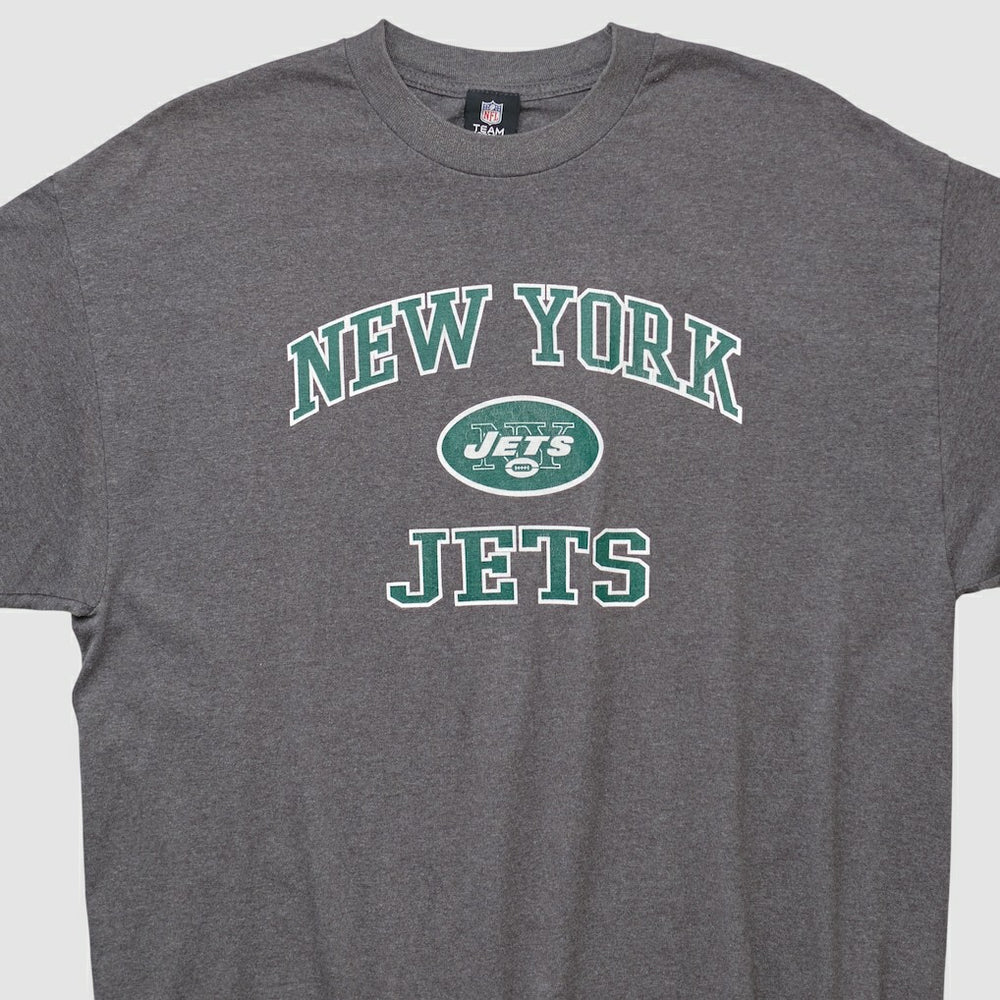 New York Jets NFL 2010s T-shirt - Dark Heather Gray Vintage - Fanatics