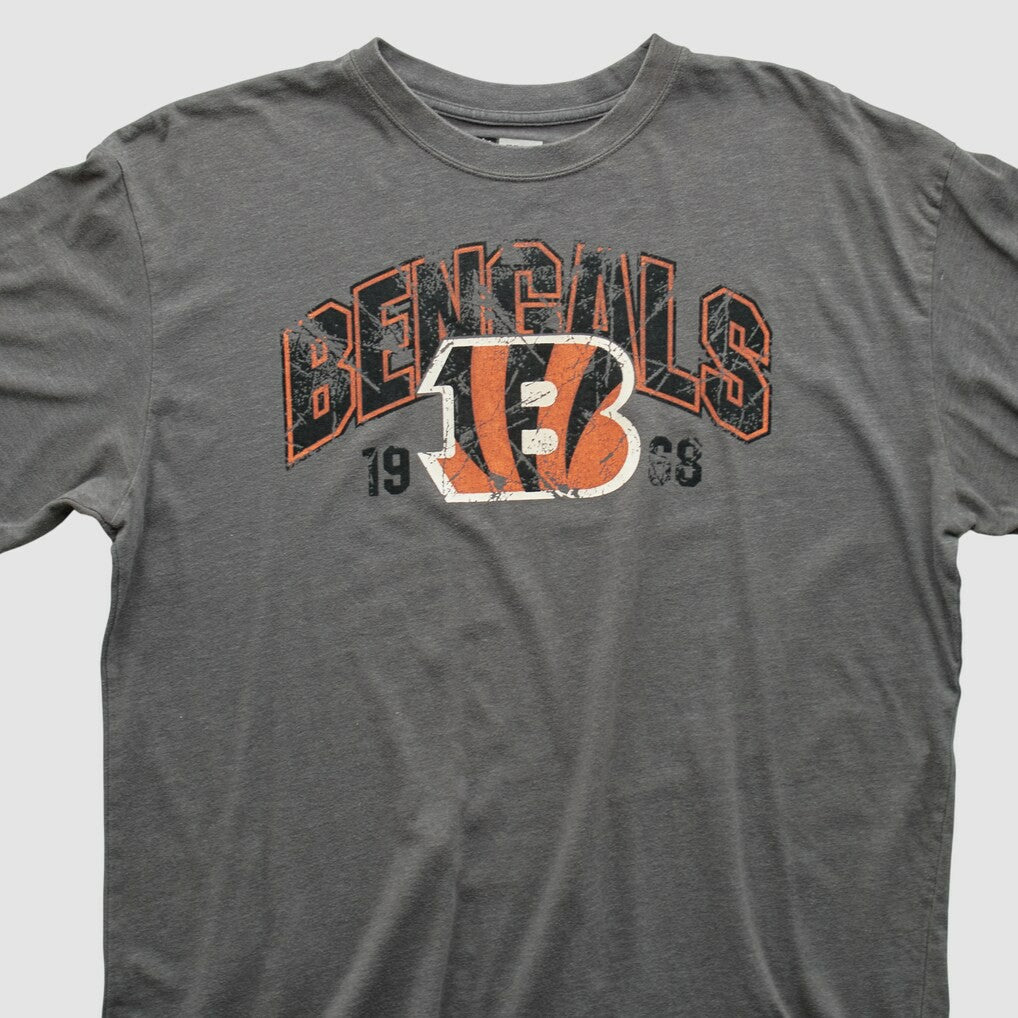 Cincinnati Bengals NFL 2010s T-shirt - Charcoal Vintage - Fanatics