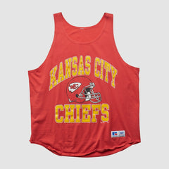 Kansas City Chiefs Russell 90s Tank - Red Vintage - Fanatics