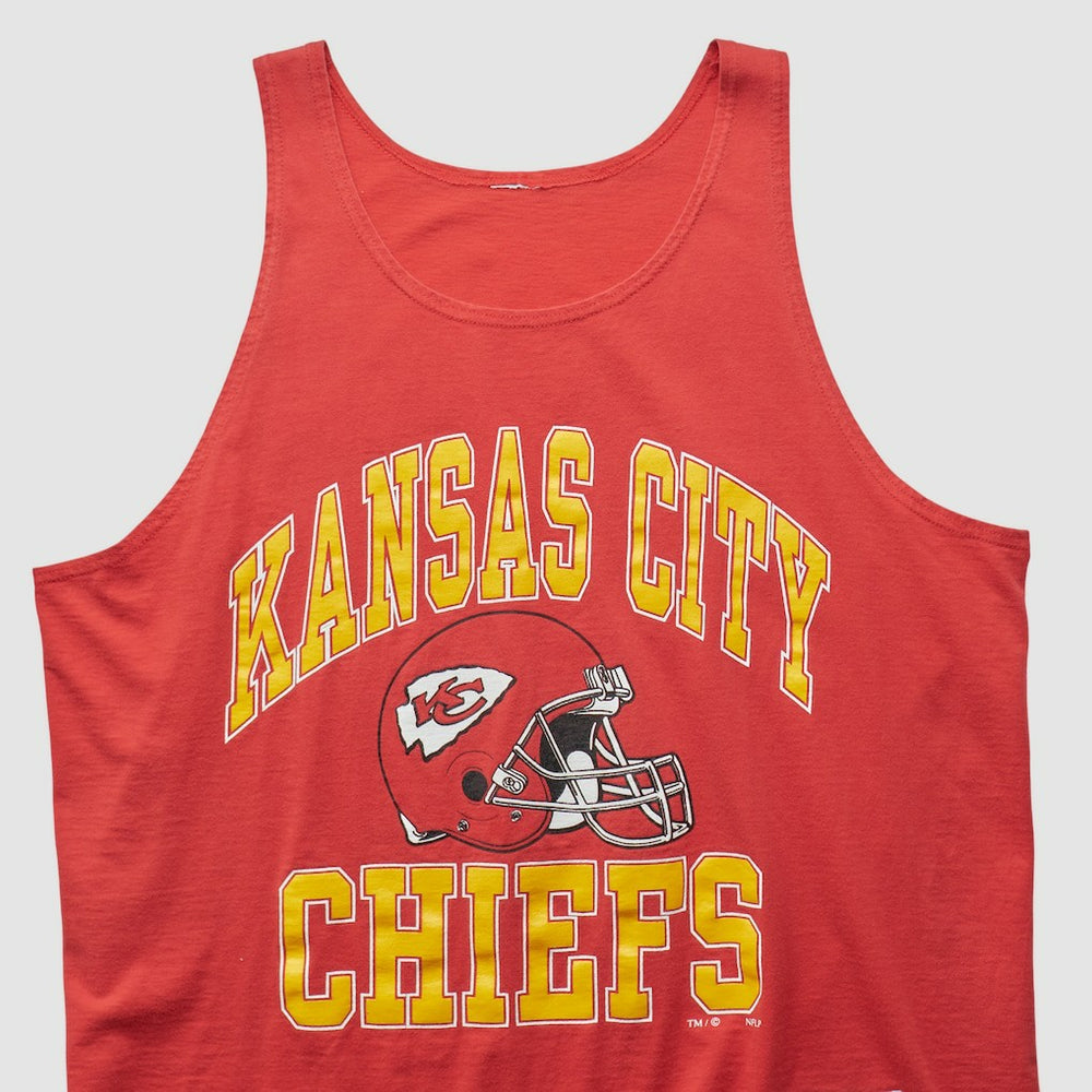 Kansas City Chiefs Russell 90s Tank - Red Vintage - Fanatics