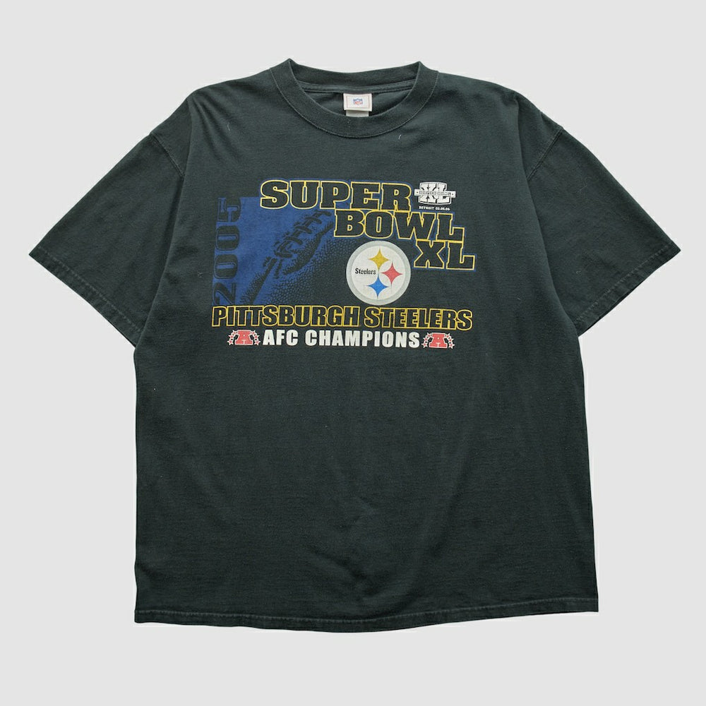 Pittsburgh Steelers NFL 2006 T-shirt - Black Vintage - Fanatics