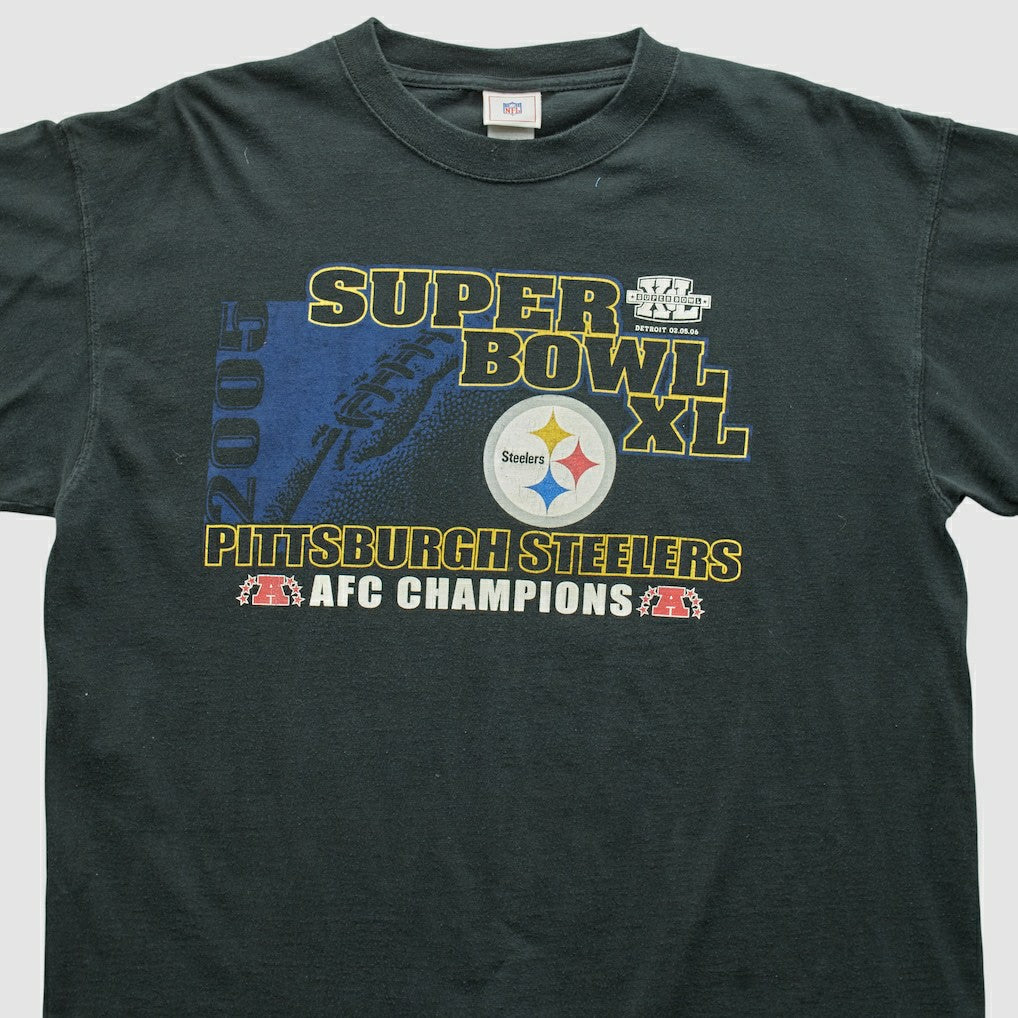 Pittsburgh Steelers NFL 2006 T-shirt - Black Vintage - Fanatics