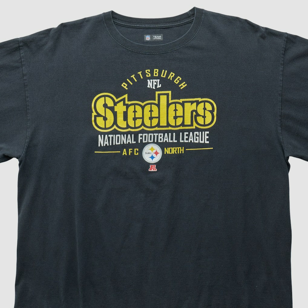 Pittsburgh Steelers NFL 2010s Long Sleeve T-shirt - Black Vintage - Fanatics