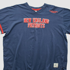 New England Patriots NFL 2000s Long Sleeve T-shirt - Navy Vintage - Fanatics